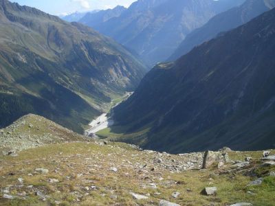 012-Am Ausstieg vom Fernau-Klettersteig